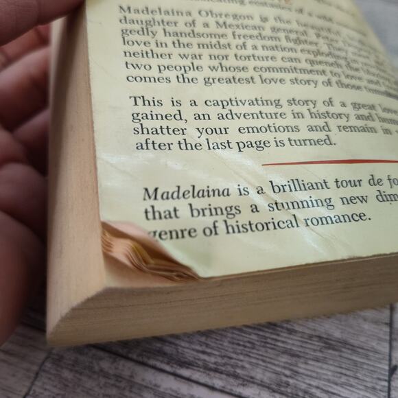 Madelaina by Michaela Morgan 1977 1st Printing Pinnacle Books Paperback - Picture 7 of 14